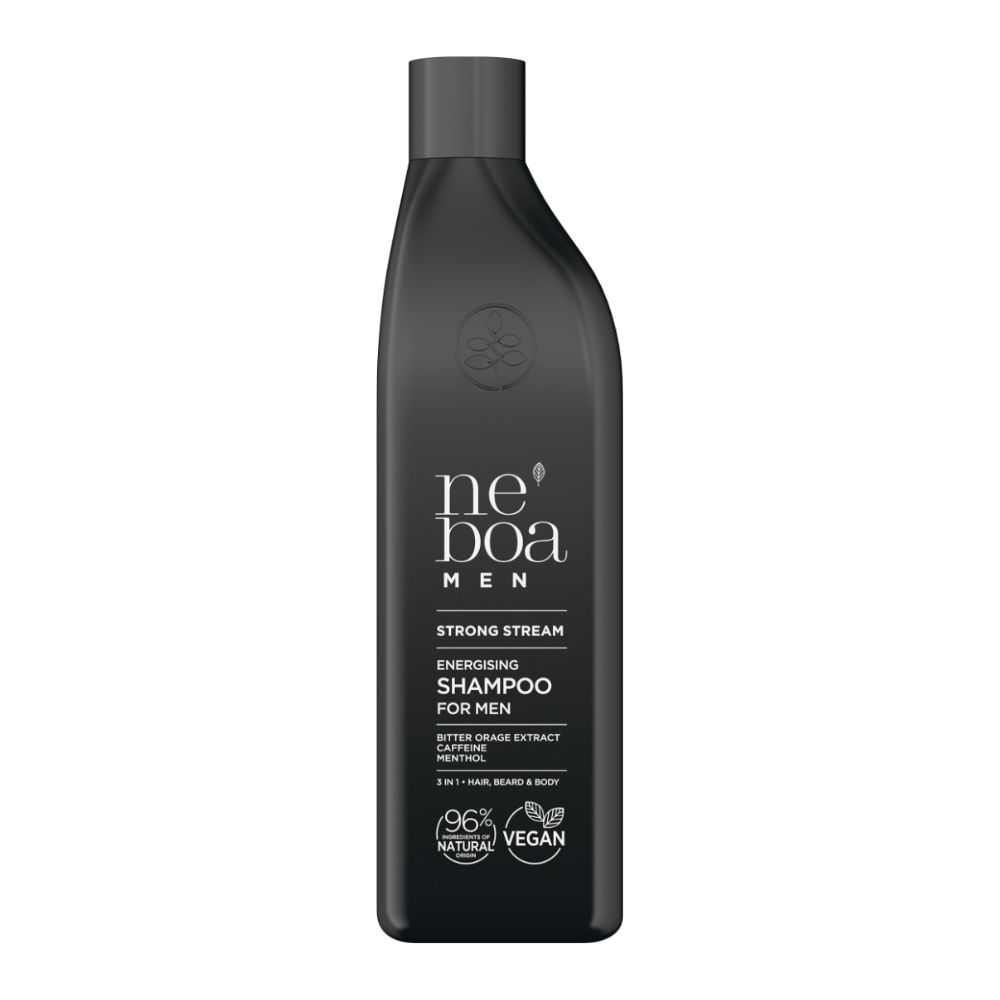 Neboa Shampoing Homme 3-en-1 Énergisant